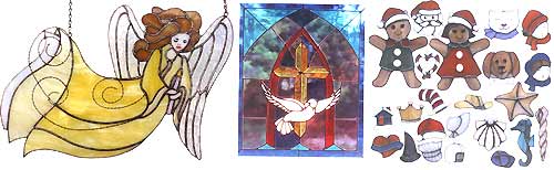 Angel Stained Glass Pattern Book