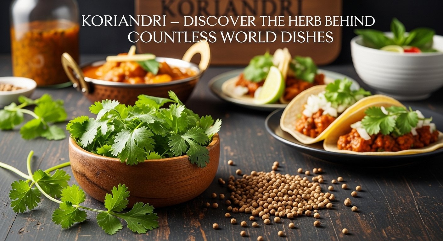 Koriandri – Discover the Herb Behind Countless World Dishes