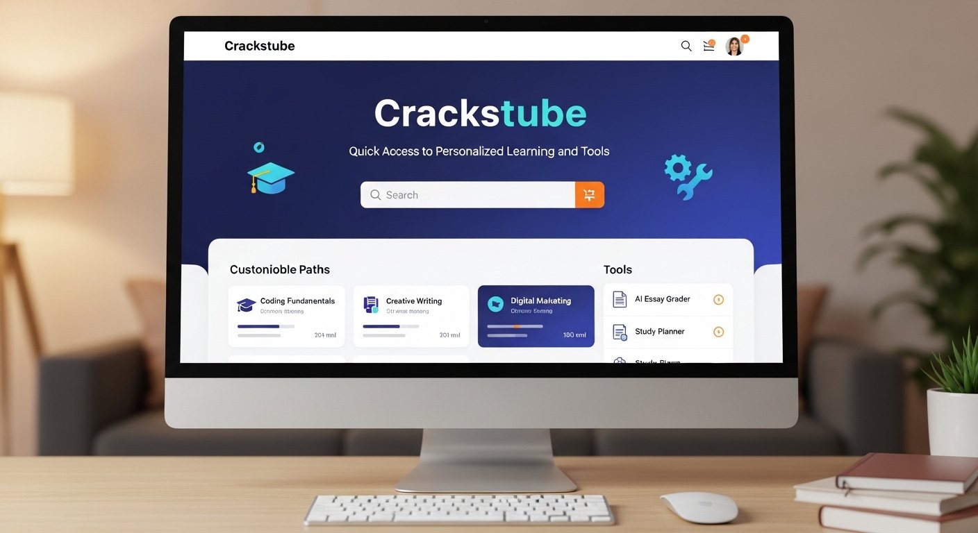 Crackstube: Quick Access to Personalized Learning and Tools