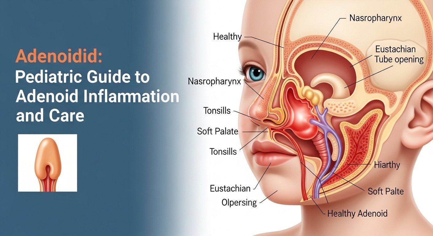 Adenoidid provides a pediatric guide to adenoid inflammation, covering causes, symptoms, and effective care for children.