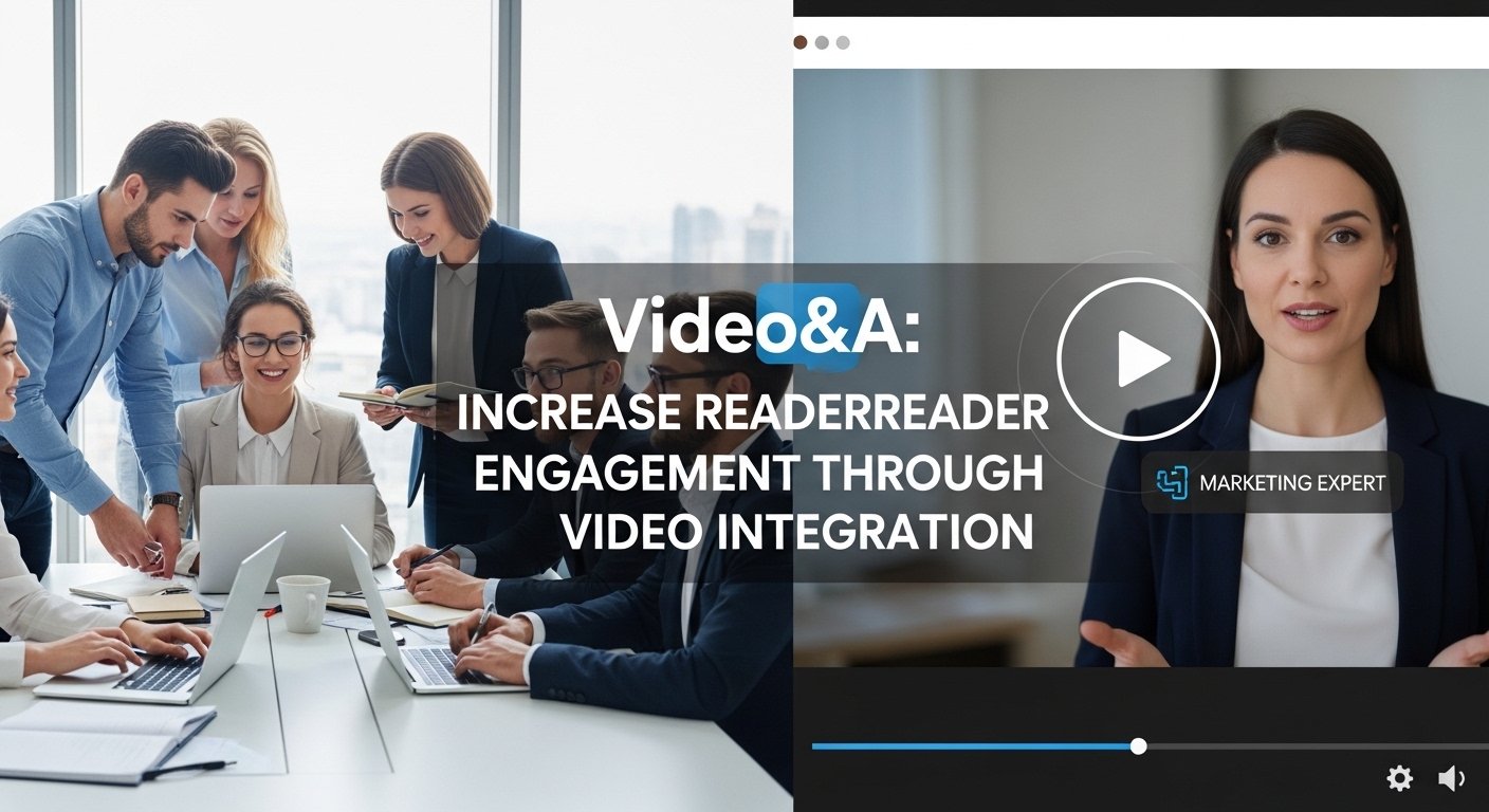 Video&A: Increase Reader Engagement Through Video Integration