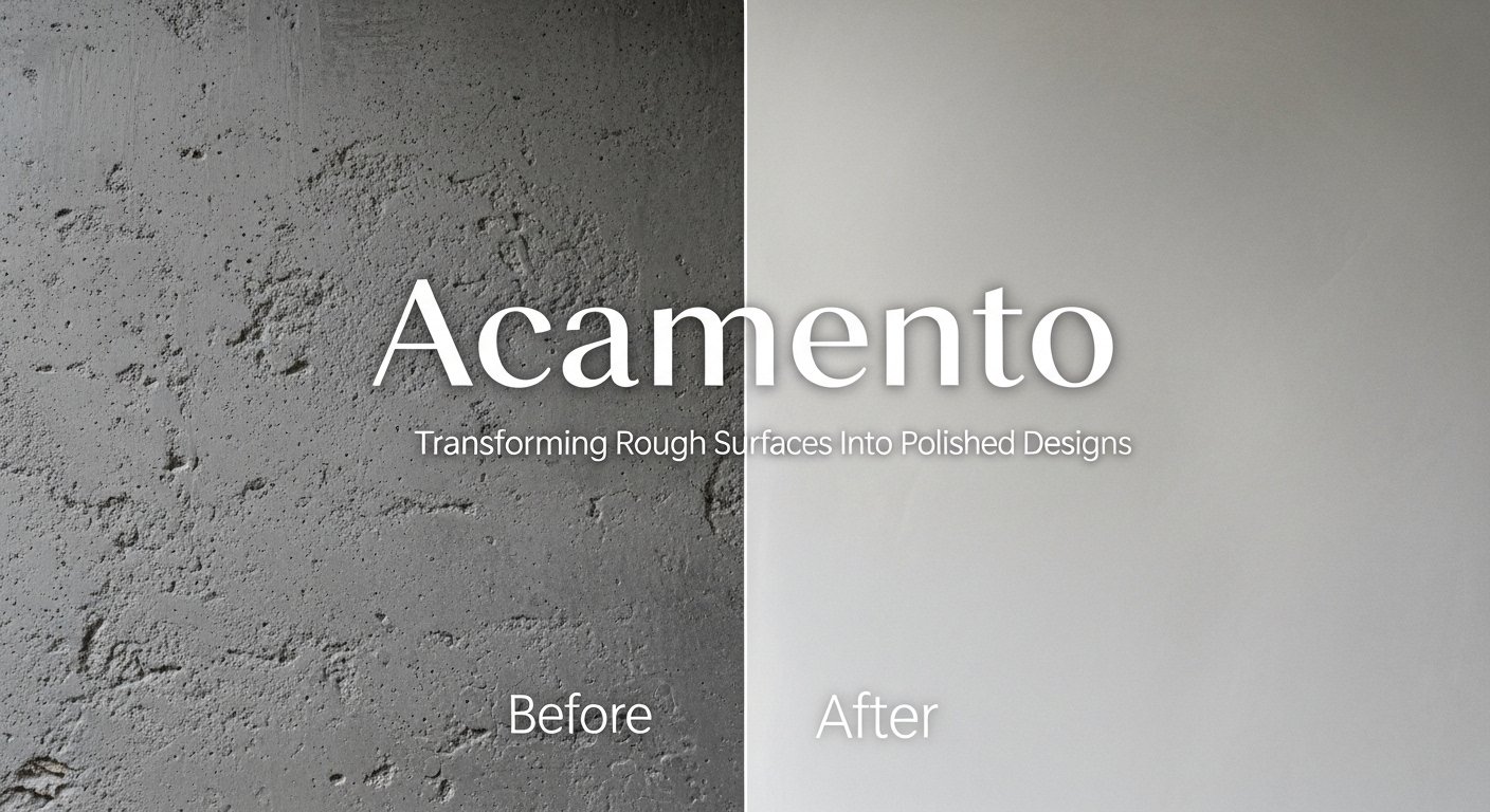 Acamento: Transforming Rough Surfaces Into Polished Designs
